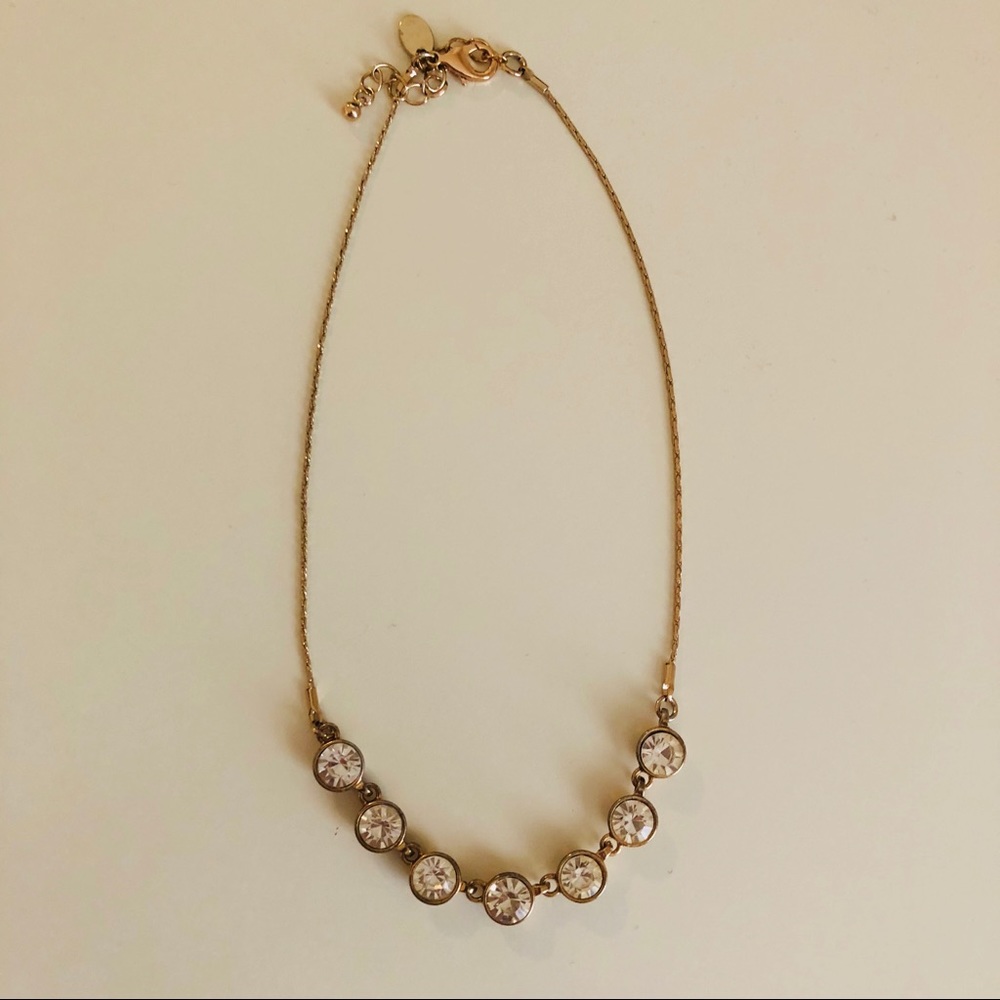 Gold Necklace with Jewels